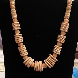 Wood necklace